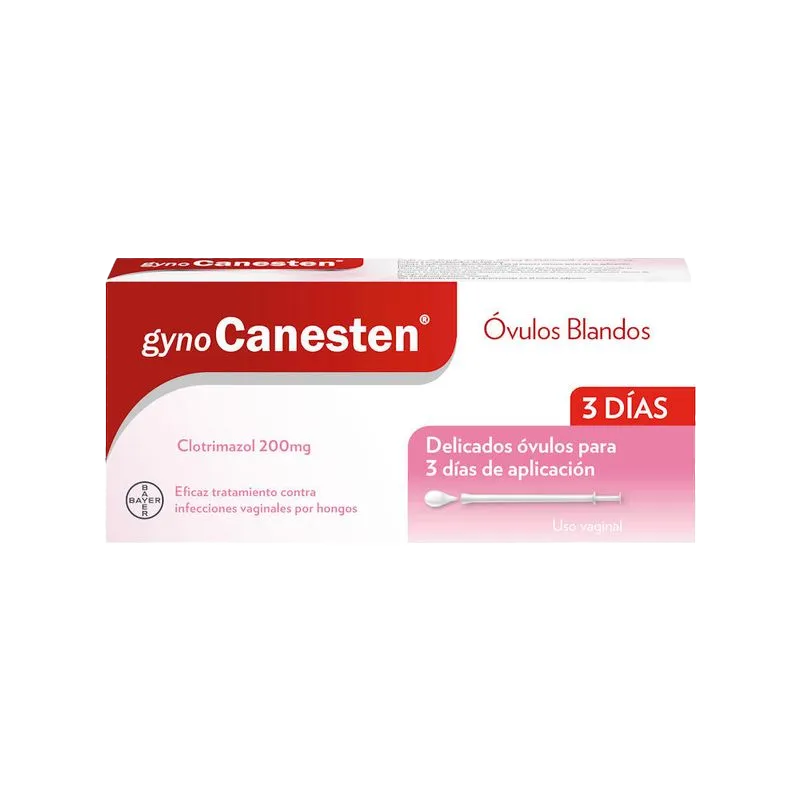 gynocanesten 200 mg 3 ovulos