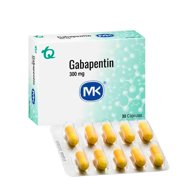 gabapentin 300 mg 30 capsulas mk (p)
