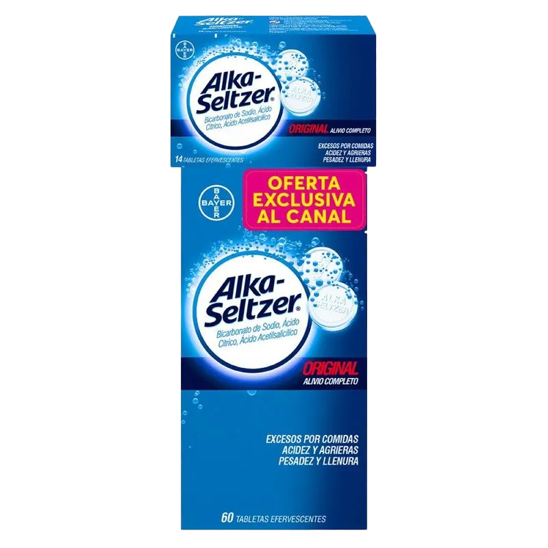 alka seltzer 74 tabletas