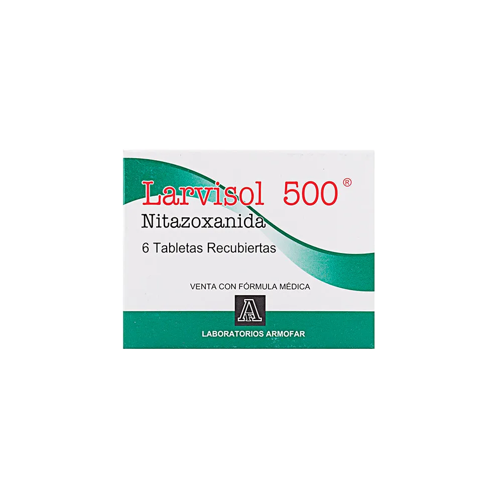 larvisol 500 mg 6 tabletas*