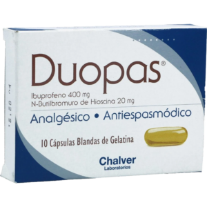 duopas 400/20 mg 10 capsulas