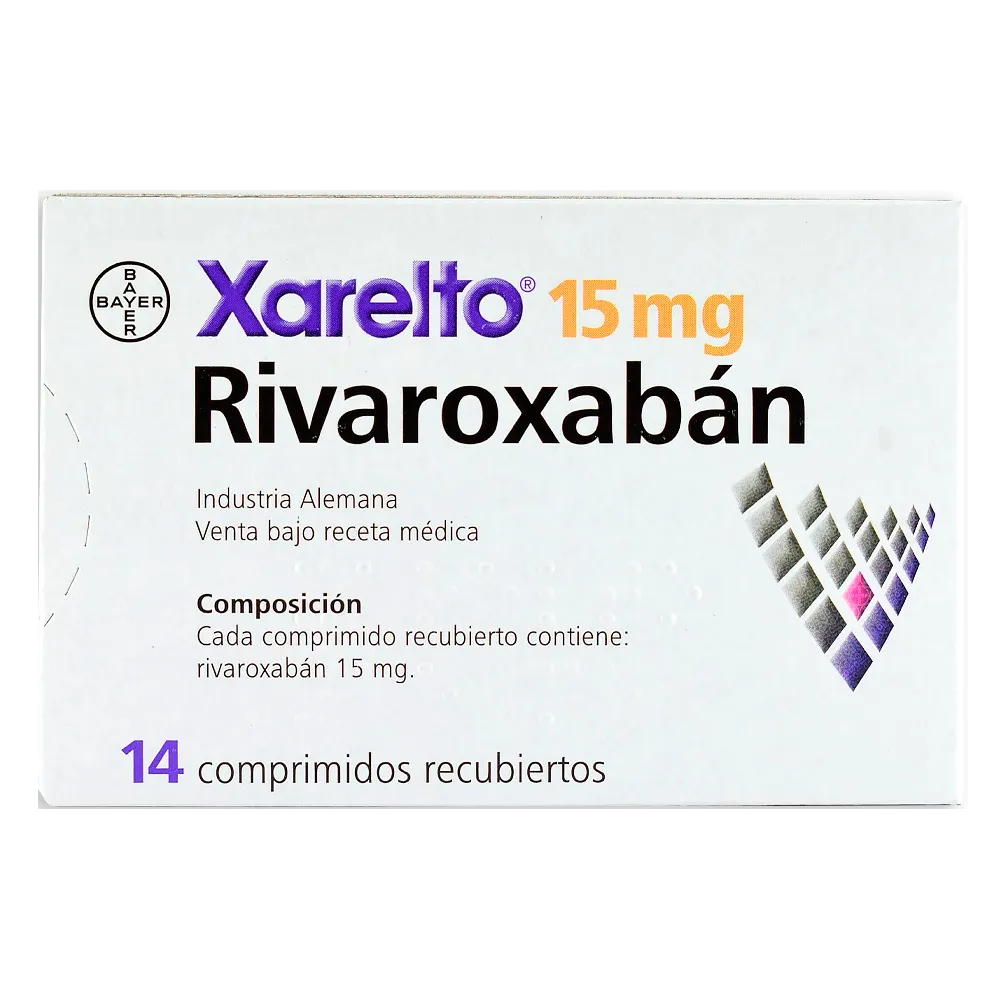 xarelto 15 mg 14 comprimidos (p)