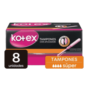 tampon kotex evol super c/apli 8 und
