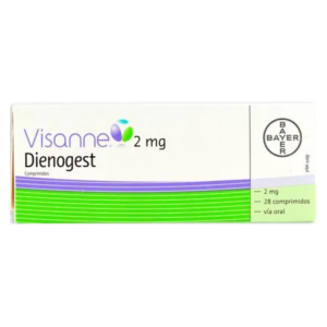 visanne 2 mg 28 tabletas