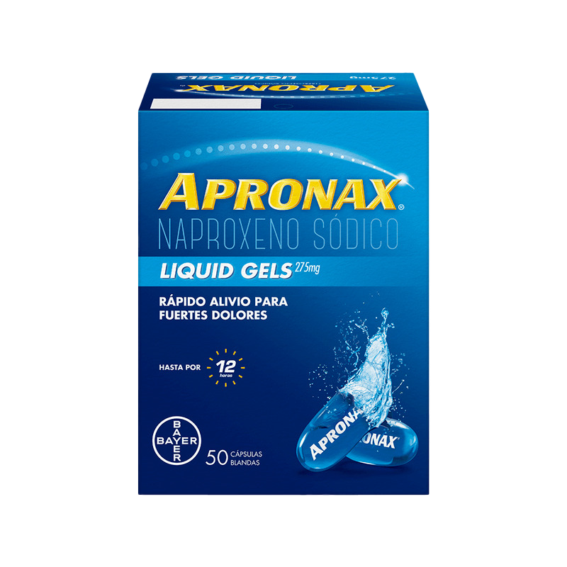 apronax liquid gel 275 mg 50 caps