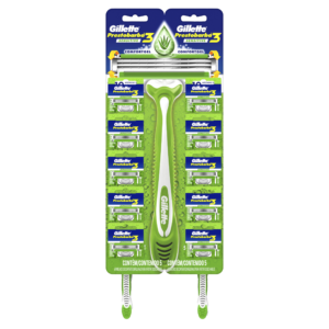 maquina prestob gillette 3 sensecare 10 und