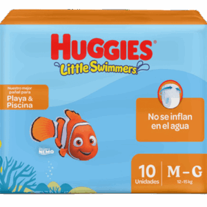 pañal baño huggies little swimers t.m-g 10 und