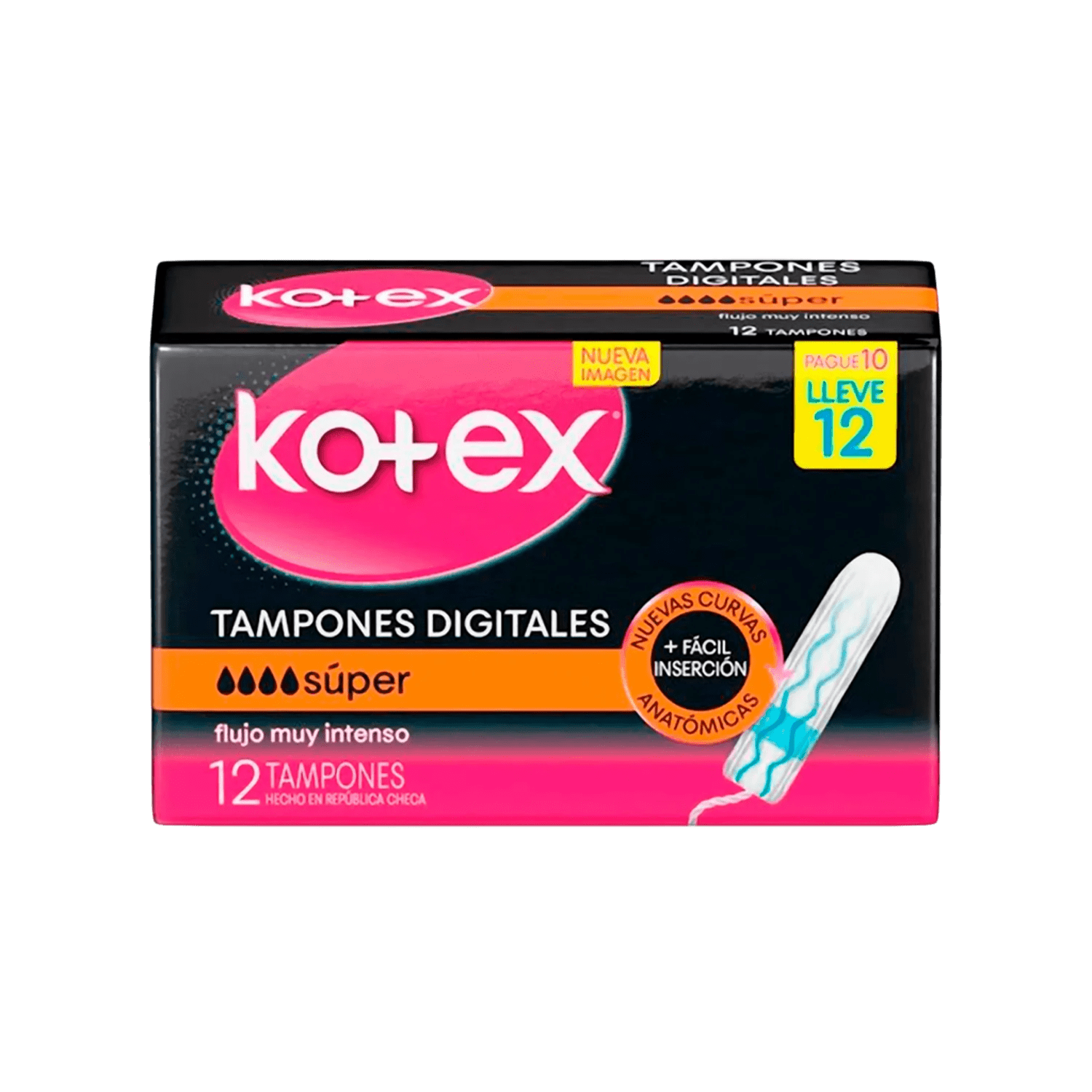 tampon kotex dig super p10 ll12
