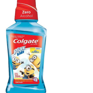 enjuaguecolgate plax kids minions 250 ml