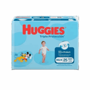 pañal huggies tri.protec et.4 xg 25 und