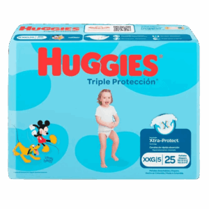 pañal huggies tri.protec et.5 xxg 25 und