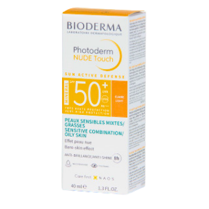 aquafluide spf 50 color claro 40 ml*