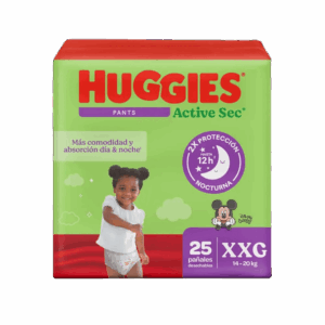 pañal huggies pants active sec et.5 xxg 25 und