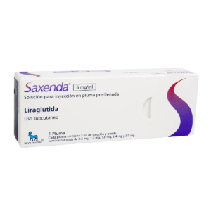 saxenda 6 mg/ml sol.inyec pluma (p)