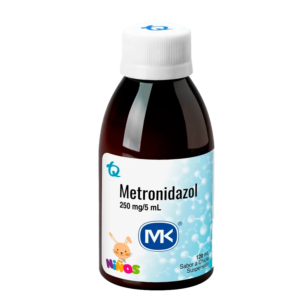 metronidazol 250 mg/5ml 120 ml mk