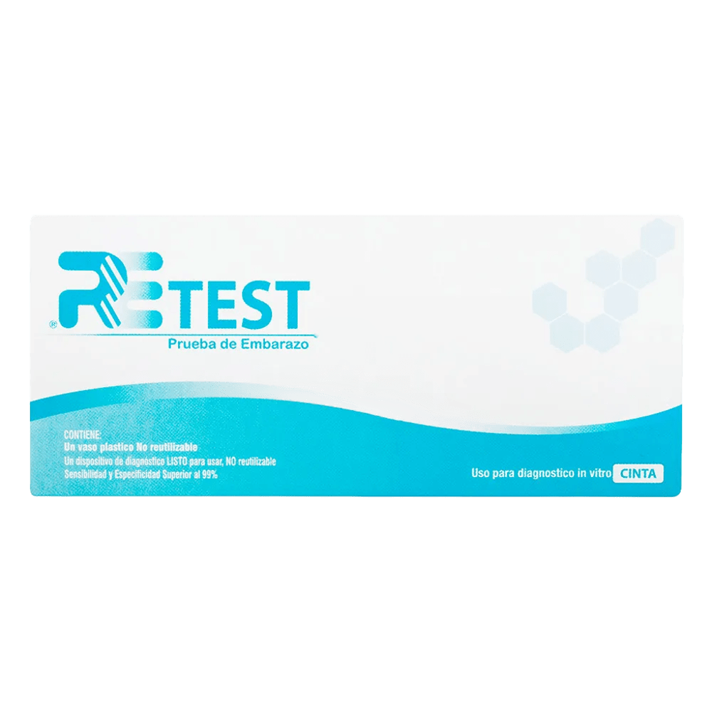 prueba embarazo retest cinta