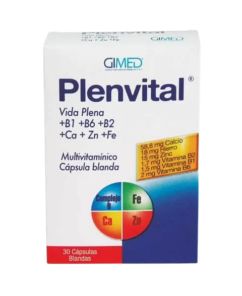 plenvital 30 capsulas