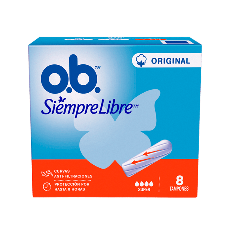 tampon ob super c/apl p/confort 8 und