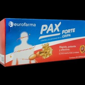 pax forte 400 mg 50 capsulas