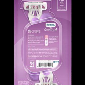 maquina schick 4 quattro mujer 2 und