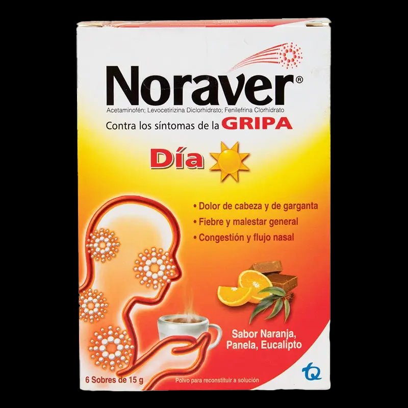noraver gripa bebida dia 15 gr 6 sbs