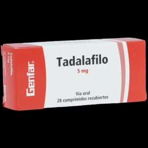 tadalafilo 5 mg 28 tabletas gf