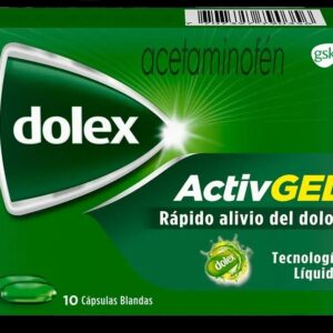 dolex activgel 10 capsulas liq