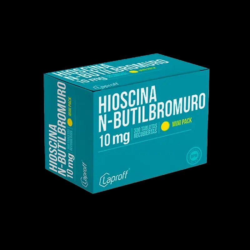 hioscina n.b.b 300 tabletas lp