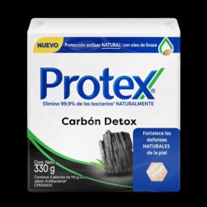 jabon protex carbon detox 110 gr 3 und