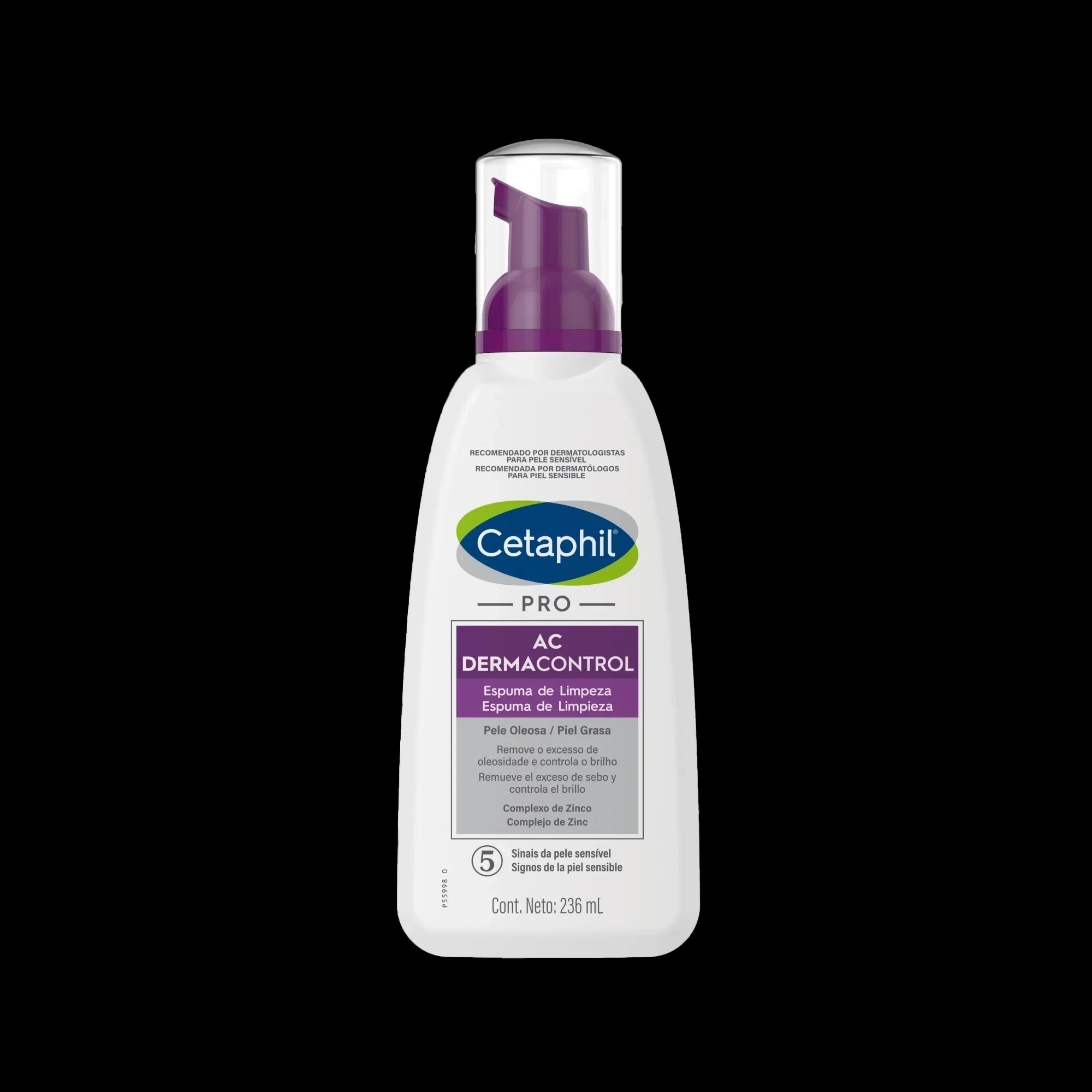 cetaphil dermocontrol limpiador 236 ml