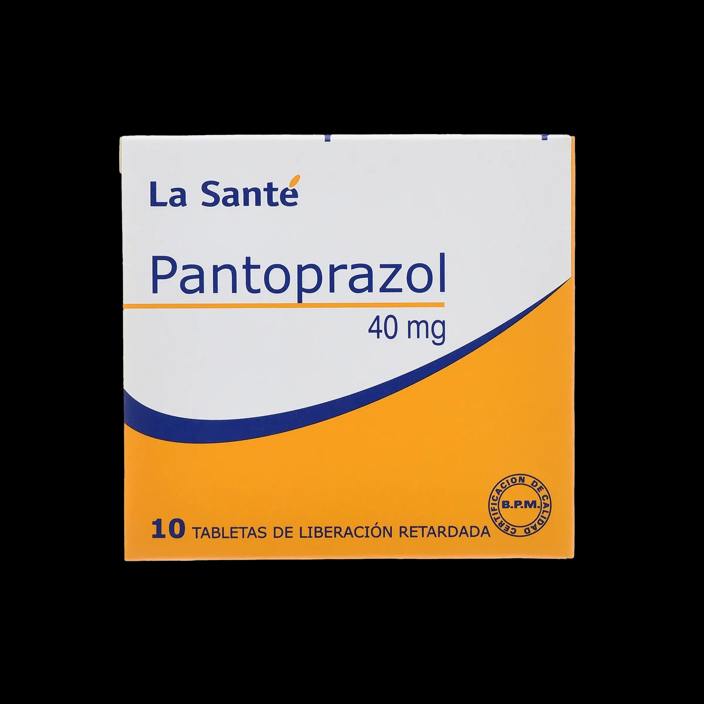 pantoprazol 40 mg 10 tabletas ls