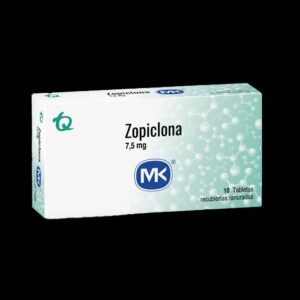 zopiclona 7.5 mg 10 tabletas mk