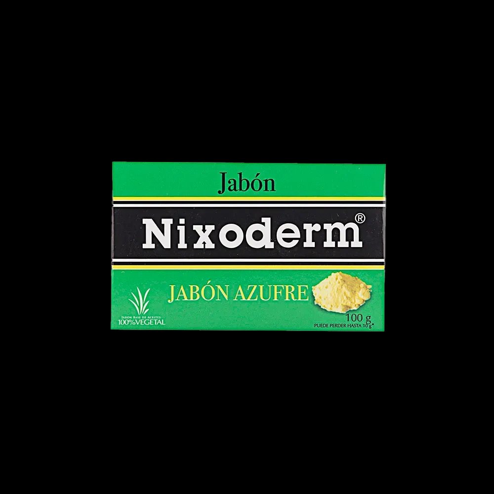 jabon nixoderm azufre 100 gr