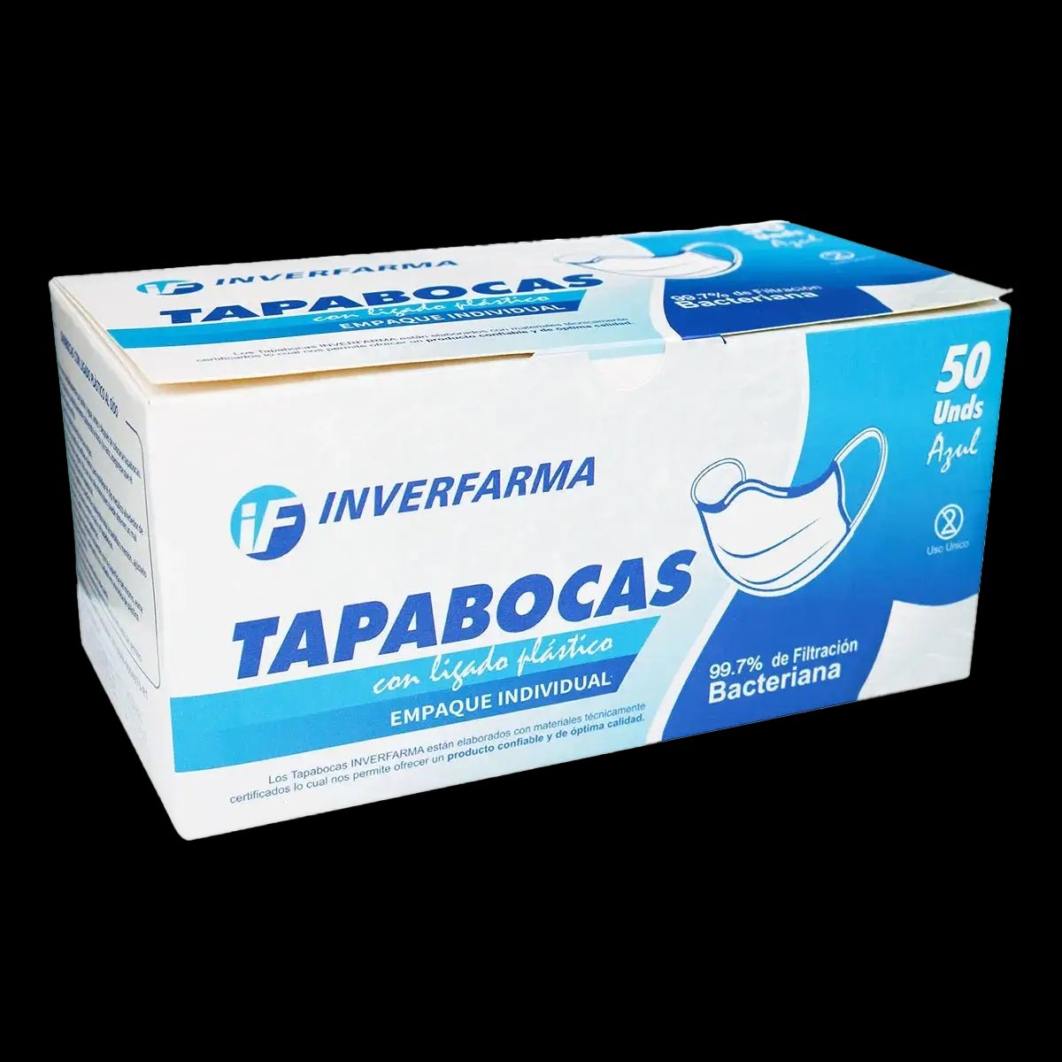 tapaboca des.inver.azul 50 und e.i