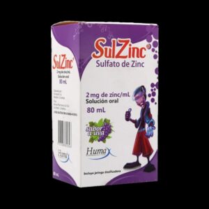 sulzinc sol.oral 80 ml