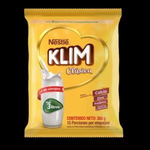 leche klim fortificada 360 gr