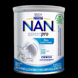 leche nan sin lactosa 400 gr