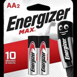 pila energizer max alkalina aa 2 und