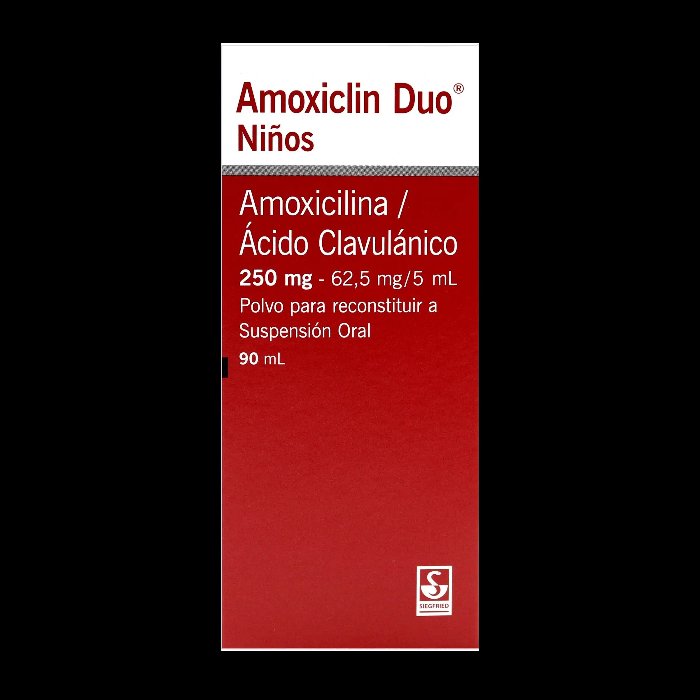 amoxiclin duo niños polvo 90 ml