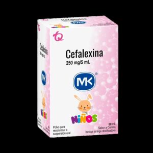 cefalexina 250 mg susp 60 ml mk