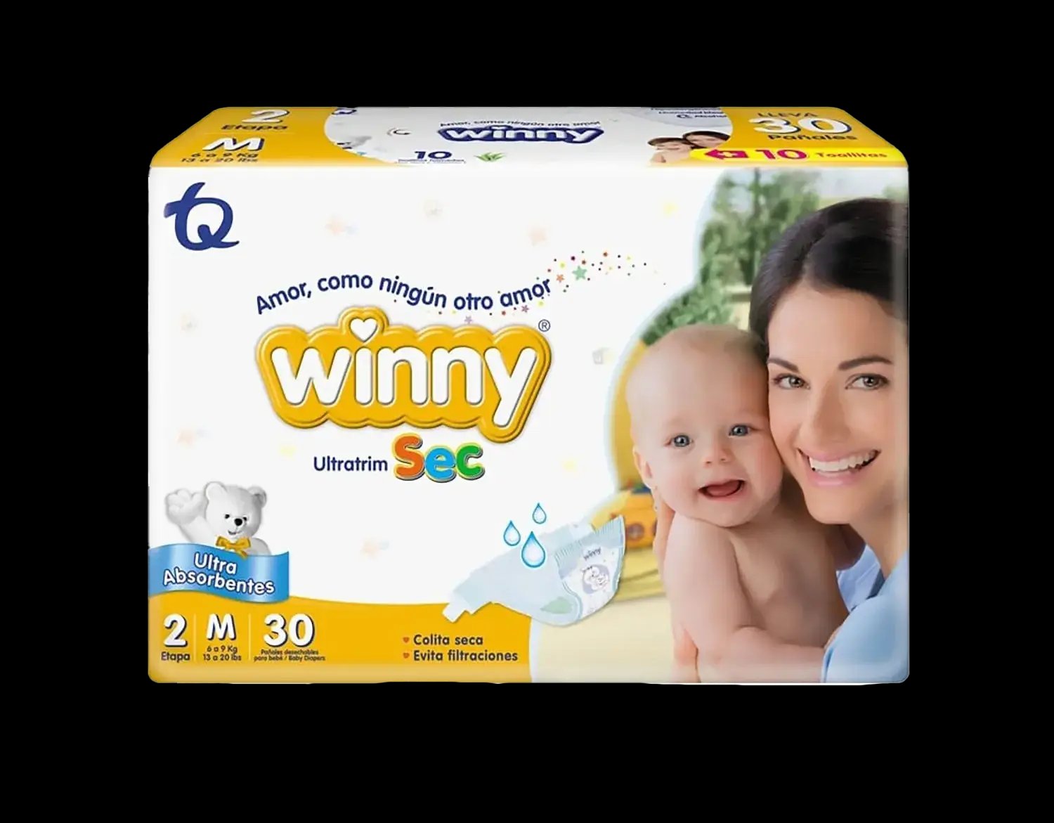 pañal winny ult sec et.2 30 und