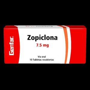 zopiclona 7.5 mg 10 tabletas gf