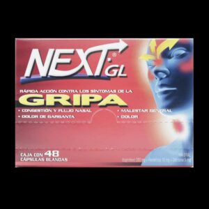 next gel gripa 48 capsulas blandas