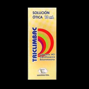 triclimbac sol.otica 10 ml