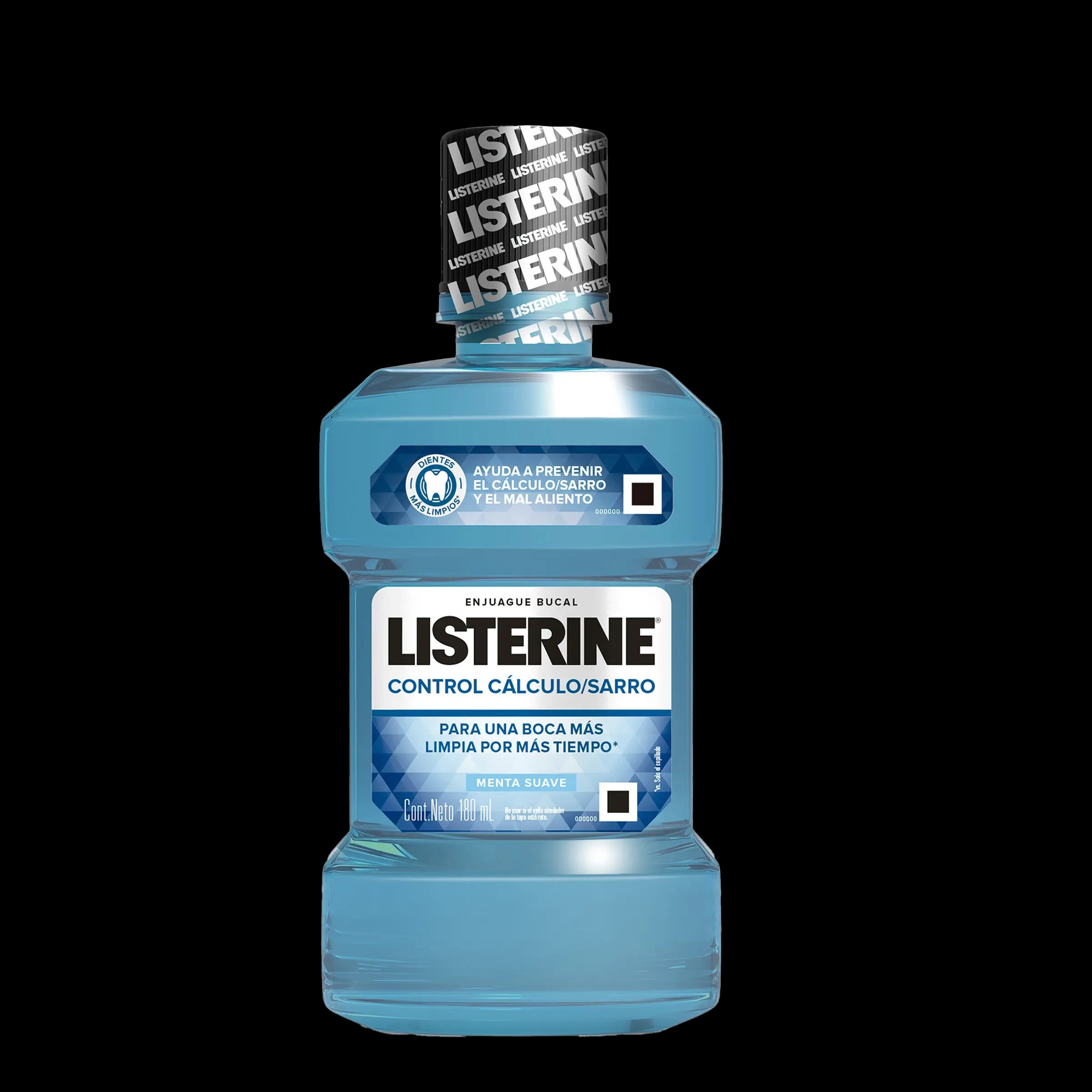 listerine control calculo 180 ml