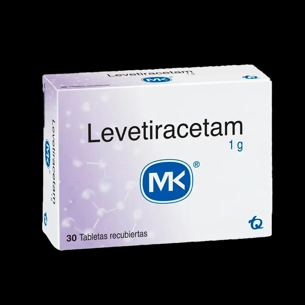 levetiracetam 1 mg 30 tabletas mk (p)