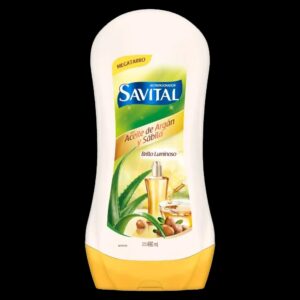 acondicionador savital argan y sabila 490 ml