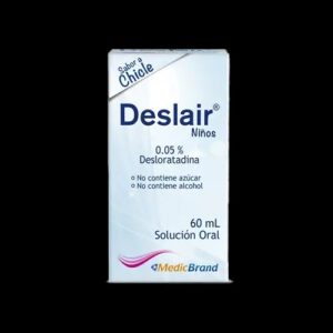 deslair 5 mg jarabe 60 ml