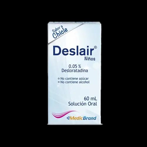 deslair 5 mg jarabe 60 ml