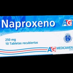 naproxeno 250 mg 10 tabletas ag